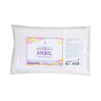 Anskin Альгинатная маска с муцином улитки (пакет) Snail