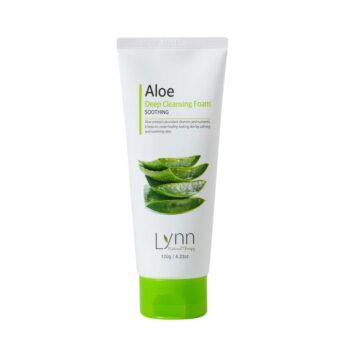WELCOS Пенка очищающая с алоэ Natural Therapy Lynn  Aloe Deep Cleansing Foam