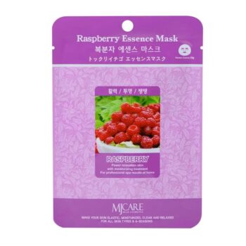 MIJIN Essence Маска тканевая малина Raspberry Essence Mask