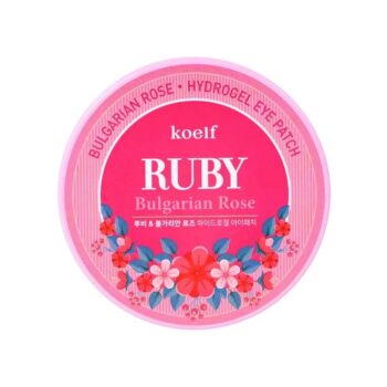 KOELF Патчи для глаз гидрогелевые с маслом болгарской розы Koelf Ruby & Bulgarian Rose Eye Patch