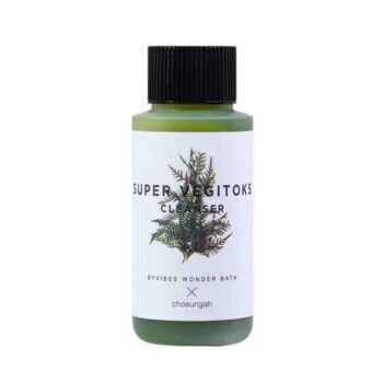 Wonder Bath Увлажняющий детокс-гель Super Vegitoks Cleanser Green
