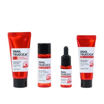 Some be mi Набор миниатюр с муцином черной улитки Snail Truesica Miracle Repair Starter Kit