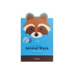Berrisom Маска тканевая с экстрактом плаценты Animal mask series raccoon