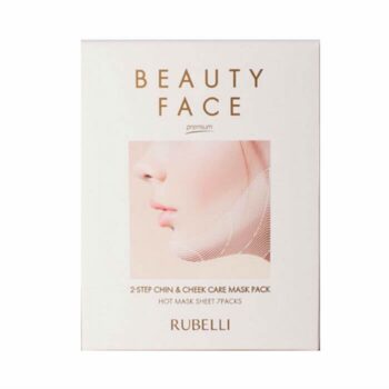 Rubelli НАБОР для подтяжки контура лица Бандаж+Тканевая маска Beauty Fase 2-Steap Chin&Cheek