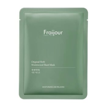 Fraijour Тканевая маска для лица РАСТИТЕЛЬНЫЕ ЭКСТРАКТЫ Original Herb Wormwood