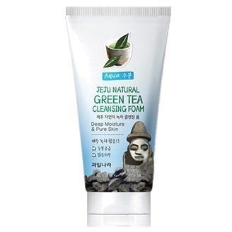 WELCOS Пенка для умывания Jeju Natural Green Tea