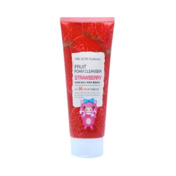 Milatte Пенка для умывания клубника FASHIONY FRUIT FOAM CLEANSER - STRAWBERRY