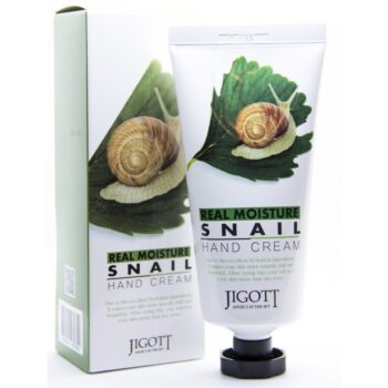 JIGOTT Крем для рук МУЦИН УЛИТКИ Real Moisture SNAIL Hand Cream