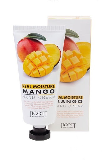 JIGOTT Увлажняющий крем для рук с экстрактом манго REAL MOISTURE MANGO HAND CREAM 100 ml