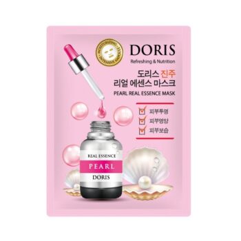 JIGOTT Тканевая маска для лица ЖЕМЧУГ PEARL Real Essence Mask