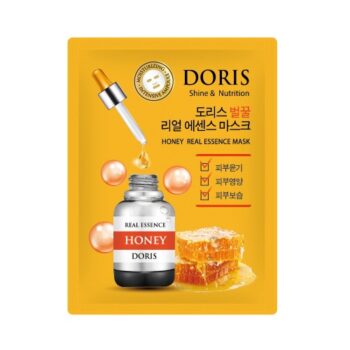 JIGOTT Тканевая маска для лица МЕД HONEY Real Essence Mask