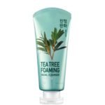 Welcos IOU Пенка смягчающая для умывания с чайным деревом IOU Teatree Foaming Facial Cleanser