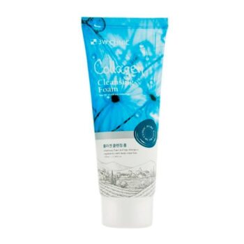 3W CLINIC Пенка для умывания натуральная КОЛЛАГЕН Collagen Foam Cleansing