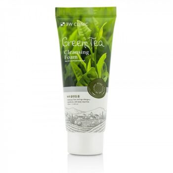 3W CLINIC Пенка для умывания натуральная ЗЕЛЕНЫЙ ЧАЙ Green Tea Foam Cleansing