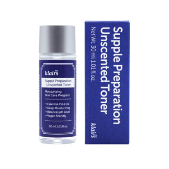 Klairs МИНИАТЮРА Тонер без масел Supple Preparation Unscented Toner Miniature