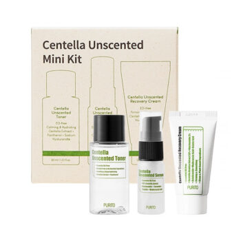 Purito Набор для чувствительной кожи Centella mini Unscented line travel kit