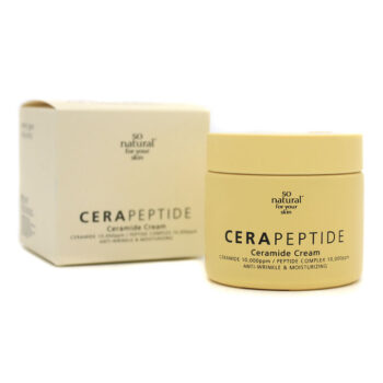 So Natural Разглаживающий крем на основе керамидов и комплекса пептидов Cera Peptide Cream