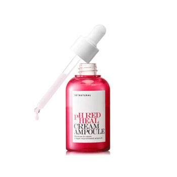 So Natural Двухфазная сыворотка-крем pH Red Heal Cream Ampoule