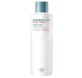So Natural Двухфазный, глубоко увлажняющий крем-тонер Derma Plex Cream Toner