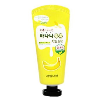 WELCOS пенка с бананом Kwailnara Milk Cleansing Foam