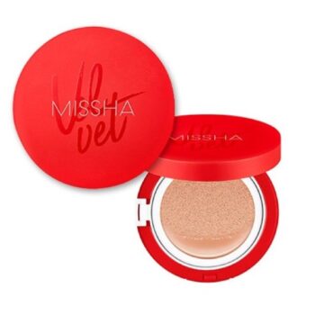 MISSHA Тональный кушон №21 с матовым финишем Velvet Finish Cushion SPF50+ PA+++
