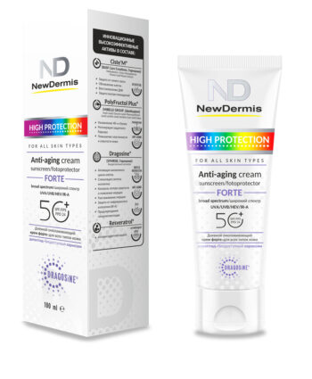 NewDermis Дневной омолаживающий крем форте SPF 50+ PPD