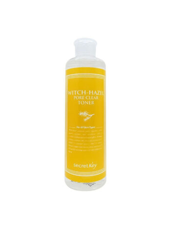 Secret Key Тонер для пор с экстрактом гамамелиса очищающий Witchhazel Pore Clear Toner