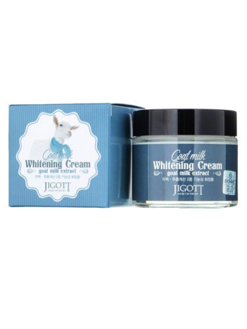 JIGOTT Осветляющий крем для лица с экстрактом козьего молока Goat Milk Whitening Cream