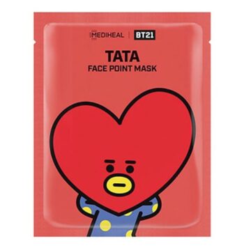 Mediheal Bt21 Маска тканевая точечная Tata Face Point Mask для увлажнения и тонизирования