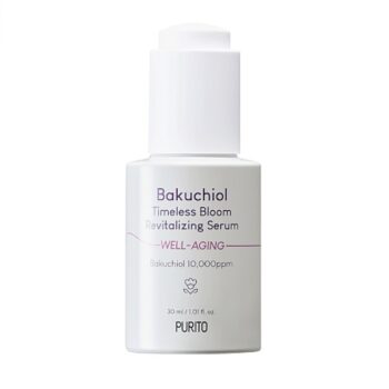 PURITO Сыворотка для борьбы с возрастными изменениями Bakuchiol Timeless Bloom Revitalizing Serum