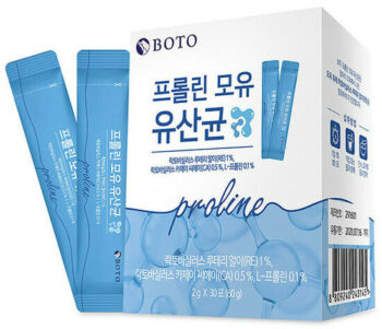 BOTO Пробиотик с содержанием аминокислоты L-пролин Prolin Breast milk Lactobacillus 30стиков
