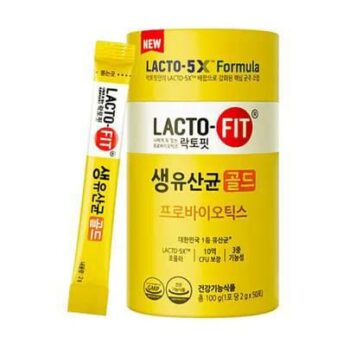 LACTO-FIT Пробиотики Лактофит Probiotics Gold 50 Sticks (Lacto-5X Formula) (50 стиков)