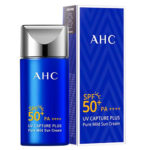 AHC Крем солнцезащитный лёгкий - UV Capture plus pure mild sun cream SPF 50+ PA++++