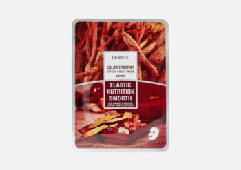 Deoproce Маска тканевая c экстр. восточ. трав и женшенем COLOR SYNERGY EFFECT SHEET MASK BROWN
