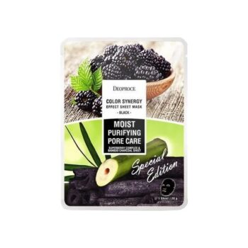 Deoproce Маска тканевая на основе COLOR SYNERGY EFFECT SHEET MASK BLACK