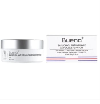Bueno Подтягивающие патчи увеличенного размера с бакучиолом и ретинолом Bakuchiol Anti Wrinkle Ampoule Eye Patch