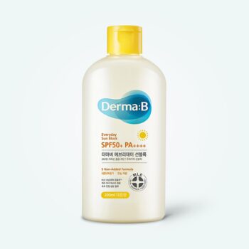 Derma:B Ламеллярный солнцезащитный лосьон для лица и тела Sun Block SPF 50+ PA++++