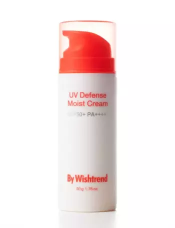 By Wishtrend Увлажняющий солнцезащитный крем с пантенолом UV Defense Moist Cream SPF 50+ PA++++