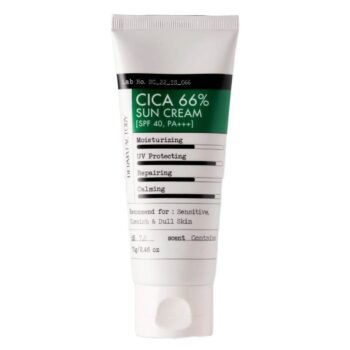 Derma Factory Солнцезащитный крем с экстрактом центеллы азиатской CICA 66% Sun Cream SPF 40 PA+++